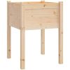 Odlingslådor 2 st 50x50x70 cm massiv furu vidaXL – miniatyr 4