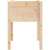 Odlingslådor 2 st 50x50x70 cm massiv furu vidaXL – miniatyr 5
