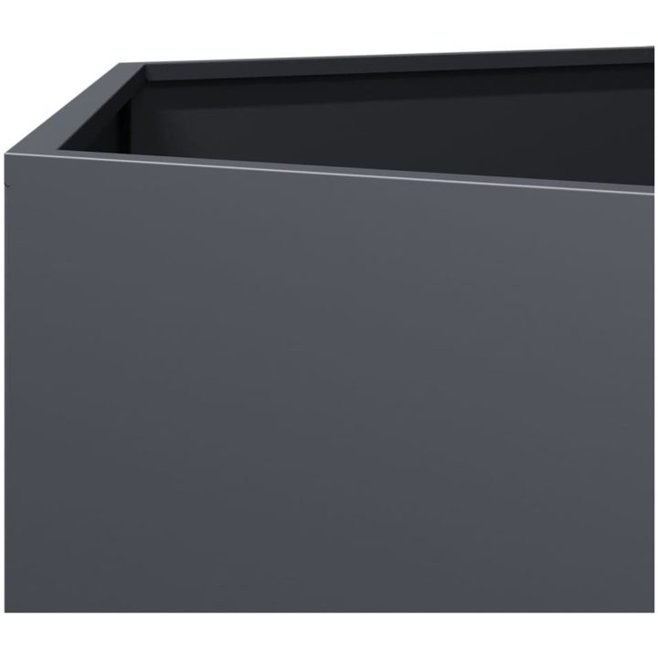 Odlingslådor 2 st antracit sexkantig stål vidaXL 46 x 40 x 45 cm – bild 10