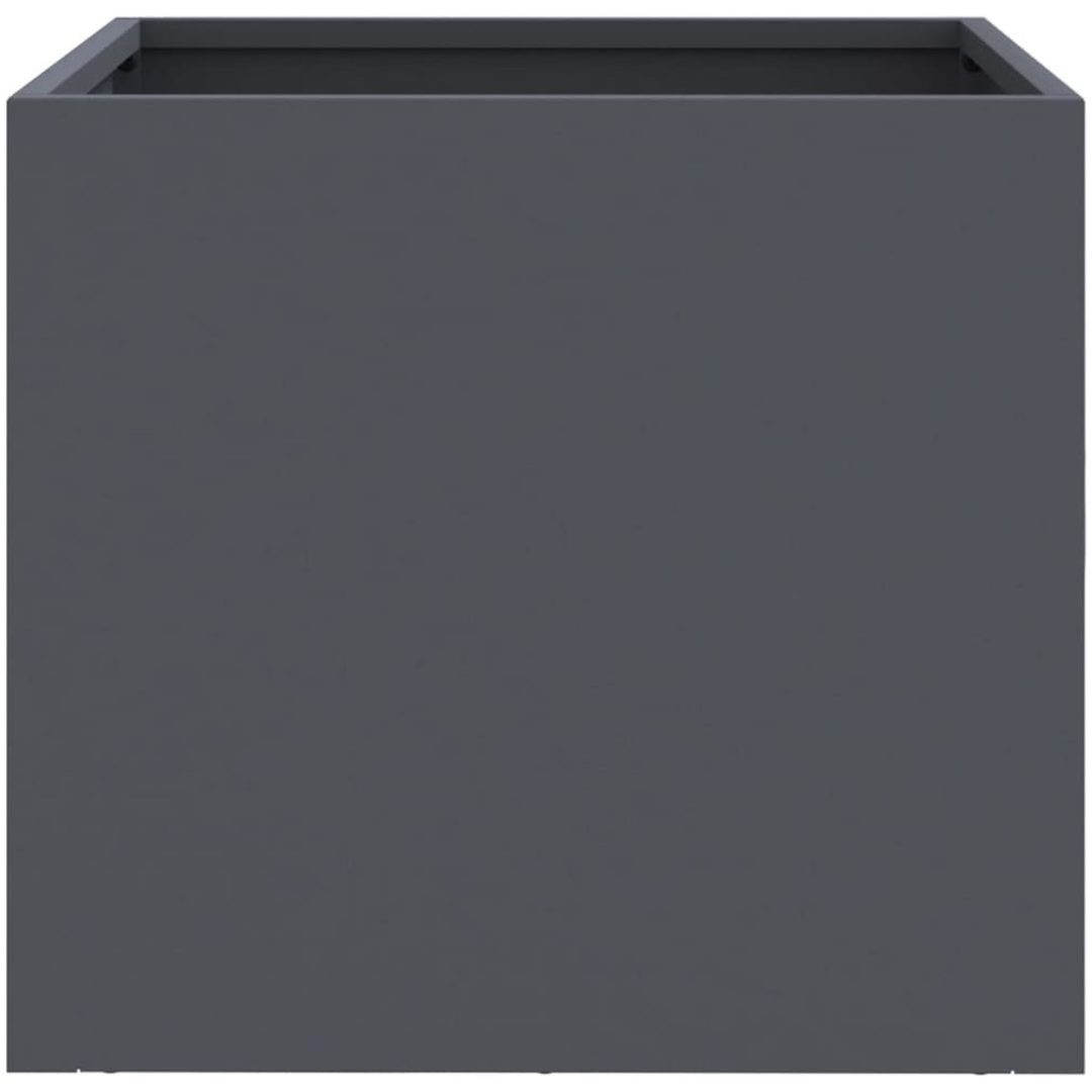 Odlingslådor 2 st antracit stål vidaXL 32 x 30 x 29 cm – bild 5