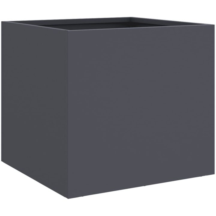 Odlingslådor 2 st antracit stål vidaXL 32 x 30 x 29 cm – bild 7