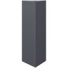Odlingslådor 2 st antracit triangulär stål vidaXL 30 x 26 x 75 cm – miniatyr 5