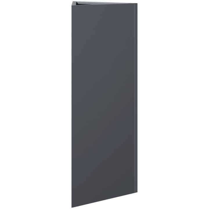 Odlingslådor 2 st antracit triangulär stål vidaXL 30 x 26 x 75 cm – bild 6