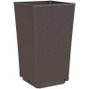 Odlingslådor 2 st brun 32,5x32,5x57 cm PP vidaXL – miniatyr 4