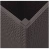 Odlingslådor 2 st brun 32,5x32,5x57 cm PP vidaXL – miniatyr 8