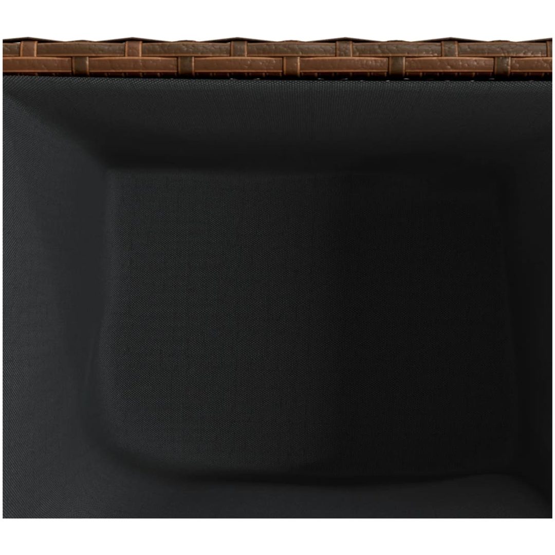 Odlingslådor 2 st brun konstrotting vidaXL 36 x 30 x 32 cm – bild 11
