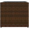 Odlingslådor 2 st brun konstrotting vidaXL 36 x 30 x 32 cm – miniatyr 6