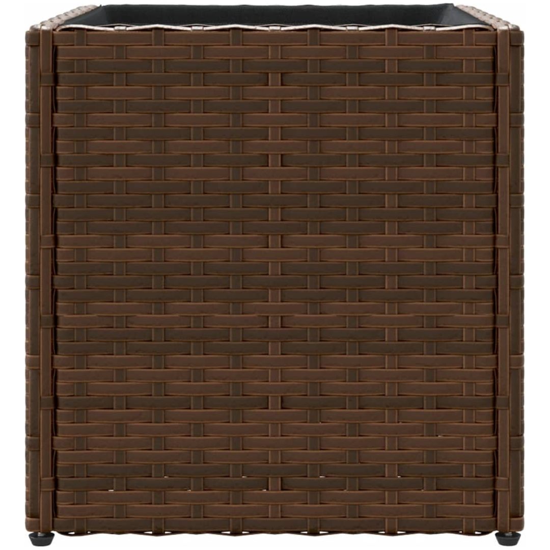 Odlingslådor 2 st brun konstrotting vidaXL 36 x 30 x 32 cm – bild 7