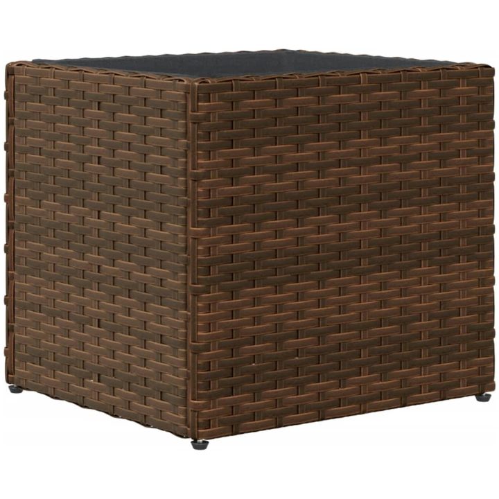 Odlingslådor 2 st brun konstrotting vidaXL 36 x 30 x 32 cm – bild 8