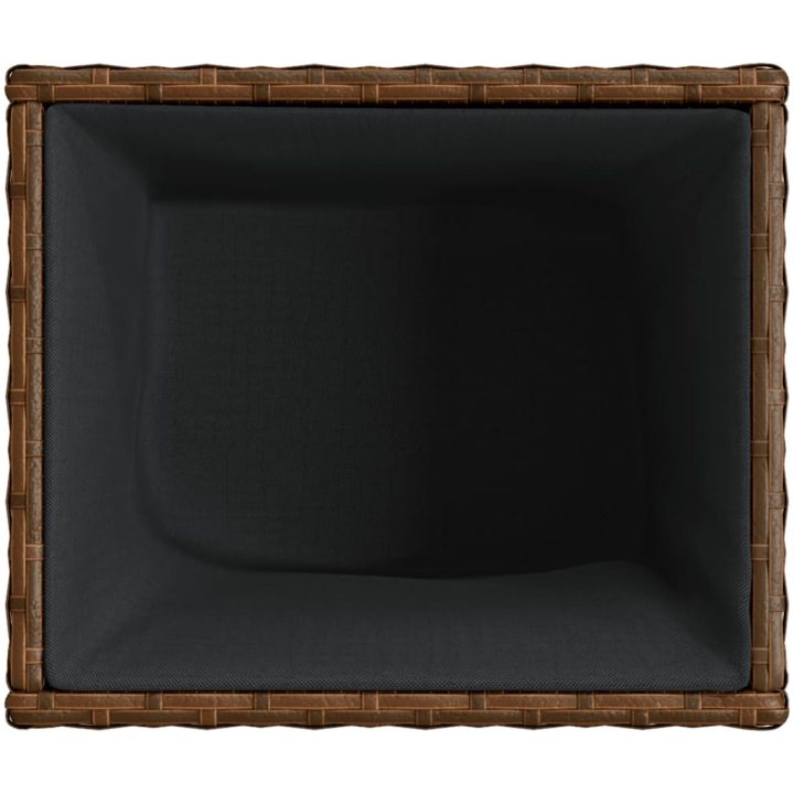 Odlingslådor 2 st brun konstrotting vidaXL 36 x 30 x 32 cm – bild 9