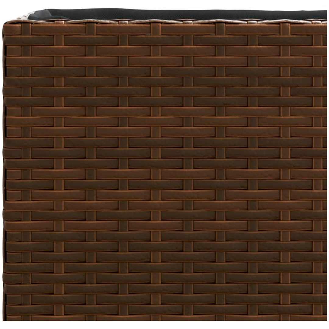 Odlingslådor 2 st brun konstrotting vidaXL 36 x 30 x 32 cm – bild 10