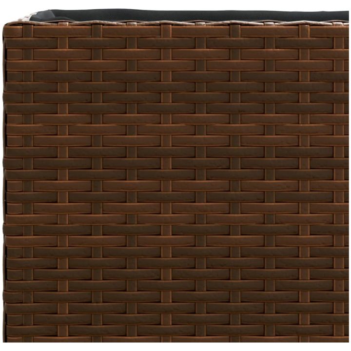 Odlingslådor 2 st brun konstrotting vidaXL 36 x 30 x 32 cm – bild 10