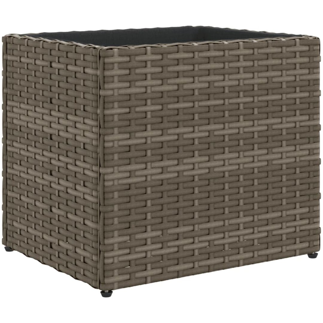 Odlingslådor 2 st grå konstrotting vidaXL 36 x 30 x 32 cm – bild 5