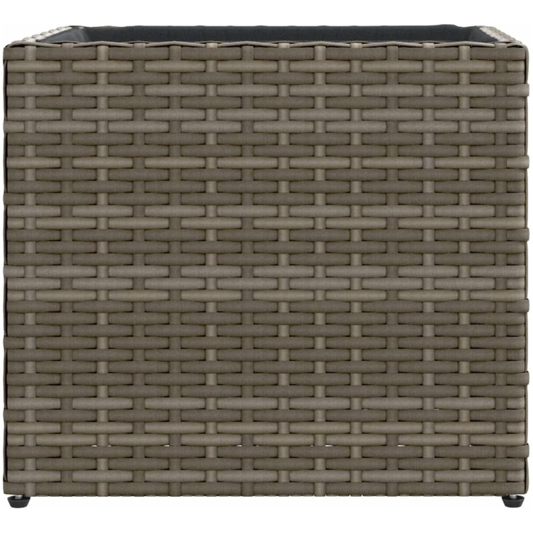 Odlingslådor 2 st grå konstrotting vidaXL 36 x 30 x 32 cm – bild 6