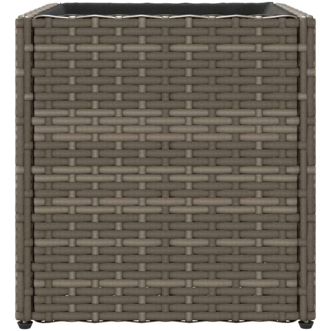 Odlingslådor 2 st grå konstrotting vidaXL 36 x 30 x 32 cm – bild 7