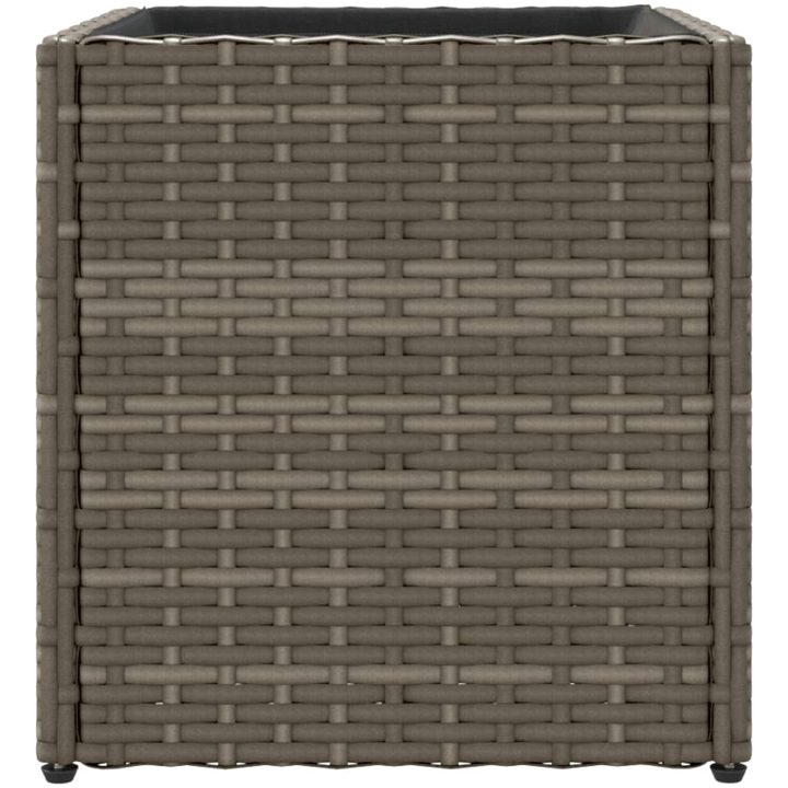 Odlingslådor 2 st grå konstrotting vidaXL 36 x 30 x 32 cm – bild 7