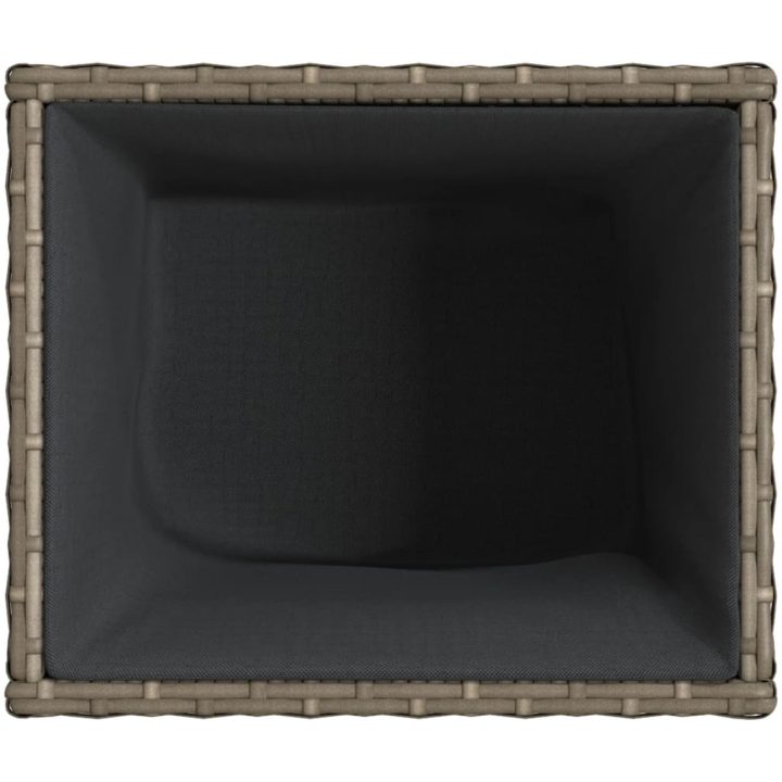 Odlingslådor 2 st grå konstrotting vidaXL 36 x 30 x 32 cm – bild 9