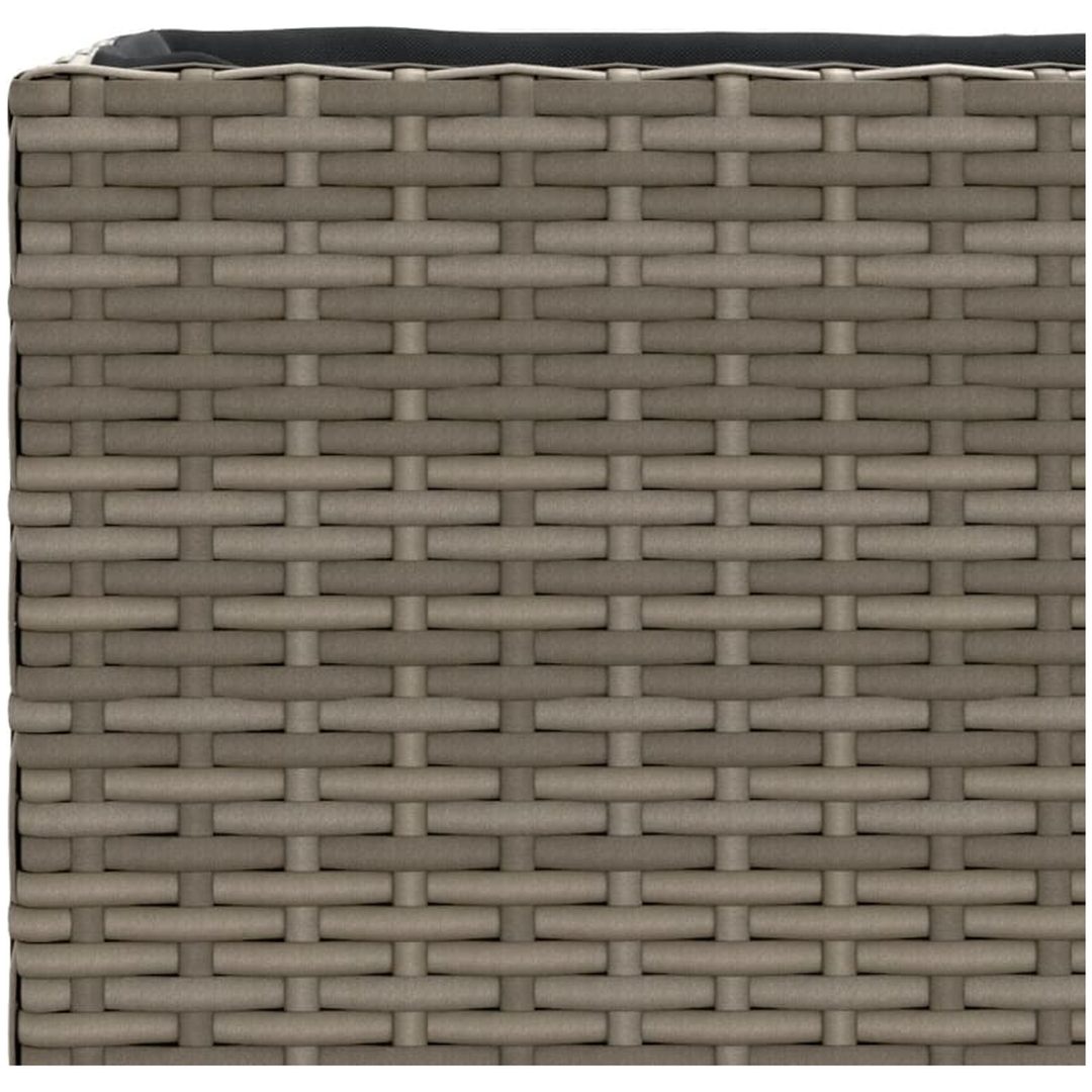 Odlingslådor 2 st grå konstrotting vidaXL 36 x 30 x 32 cm – bild 10