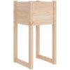 Odlingslådor 2 st massiv furu vidaXL 40 x 40 x 81 cm – miniatyr 4