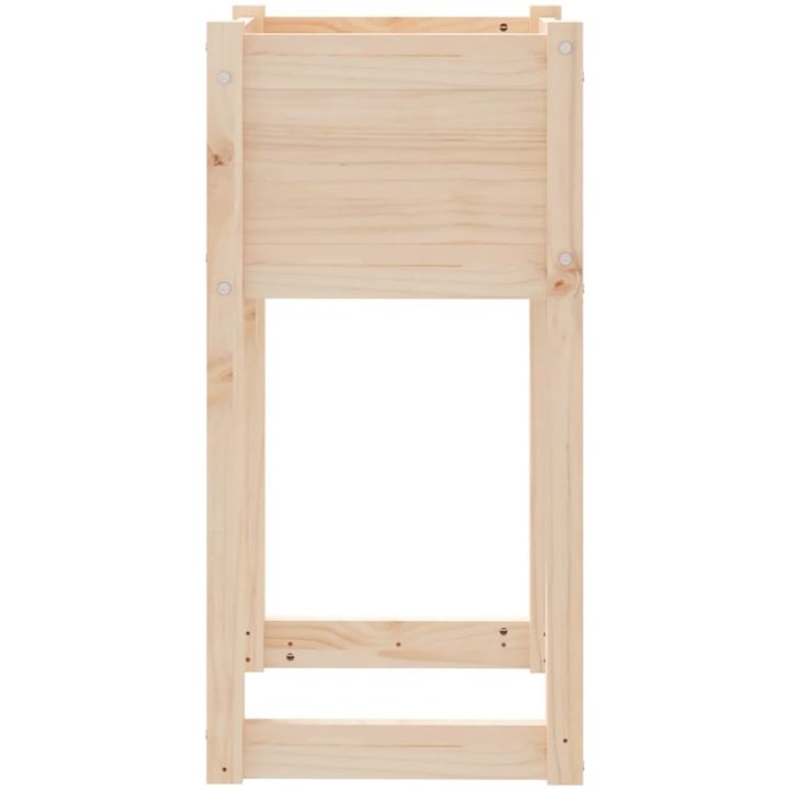 Odlingslådor 2 st massiv furu vidaXL 40 x 40 x 81 cm – bild 6
