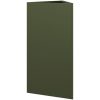 Odlingslådor 2 st olivgrön triangulär stål vidaXL 40 x 34.5 x 70 cm – miniatyr 8