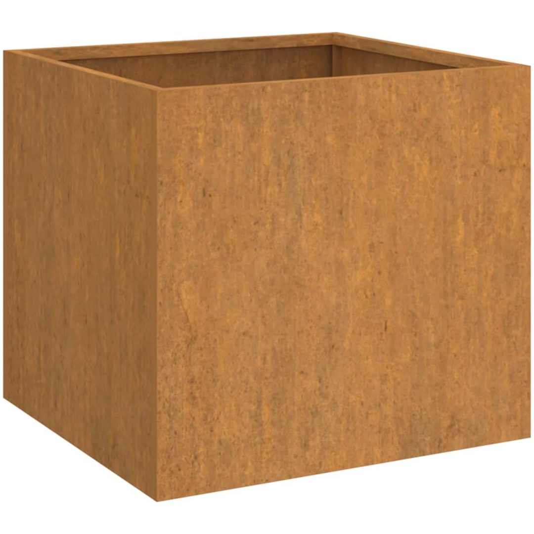 Odlingslådor 2 st rosttrögt stål vidaXL 32 x 30 x 29 cm – bild 5