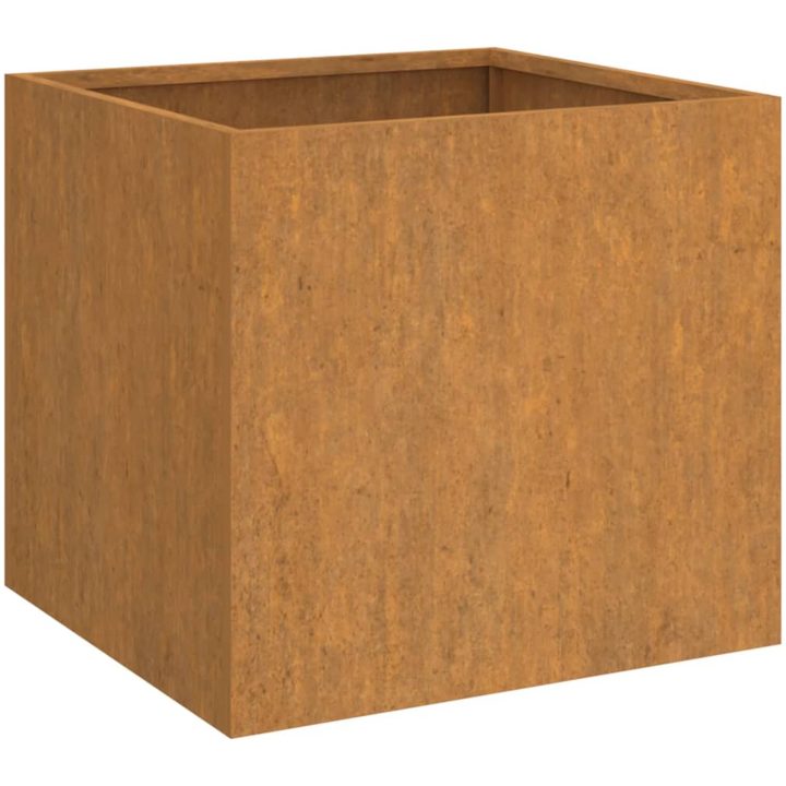 Odlingslådor 2 st rosttrögt stål vidaXL 32 x 30 x 29 cm – bild 5