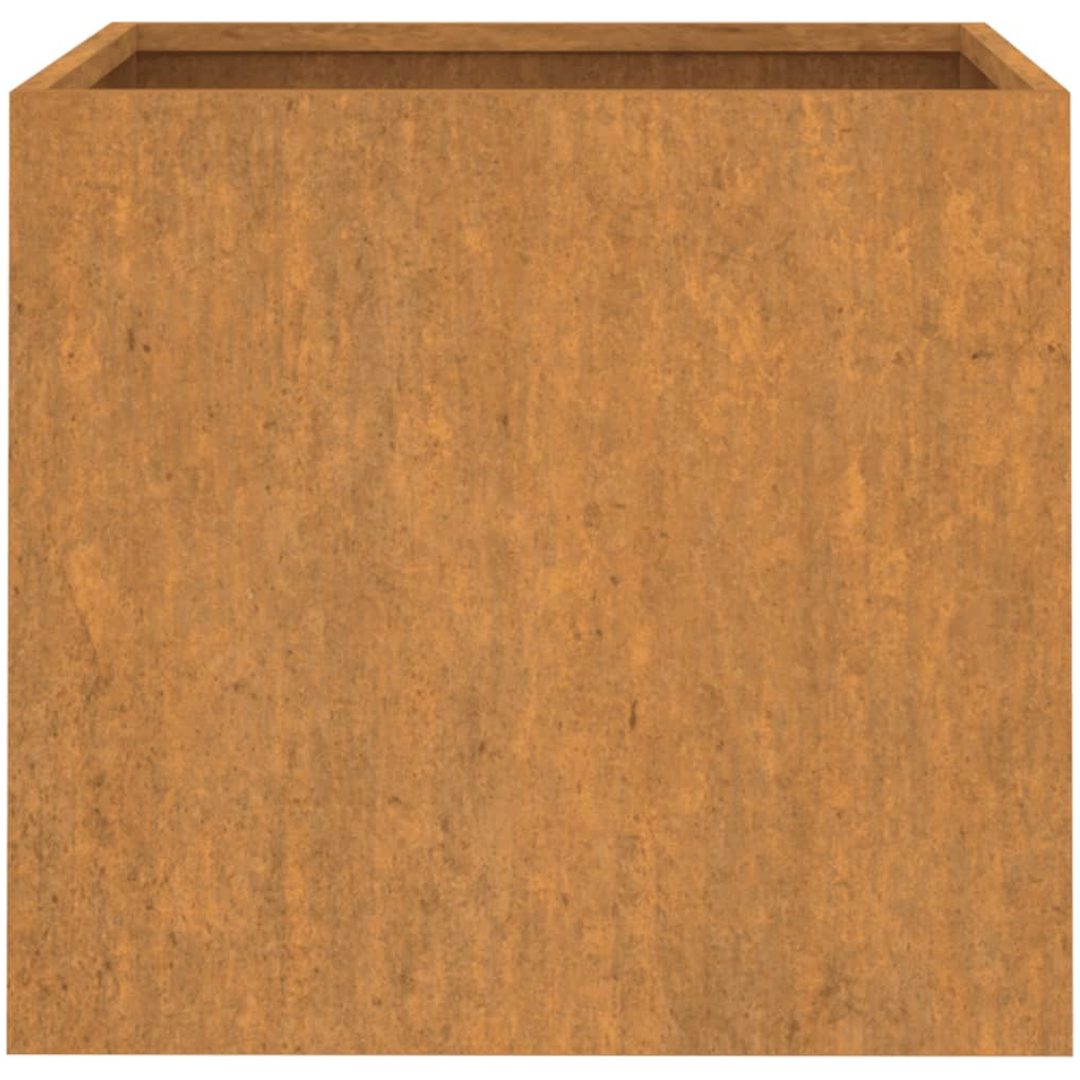 Odlingslådor 2 st rosttrögt stål vidaXL 32 x 30 x 29 cm – bild 6