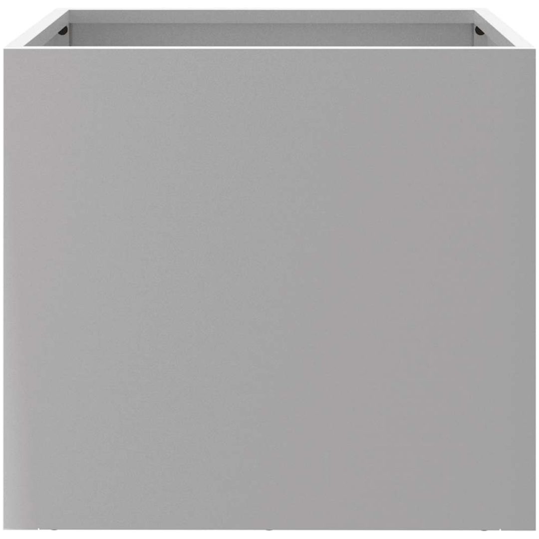 Odlingslådor 2 st silver galvaniserat stål vidaXL 32 x 30 x 29 cm – bild 5