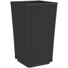 Odlingslådor 2 st svart 32,5x32,5x57 cm PP vidaXL – miniatyr 4