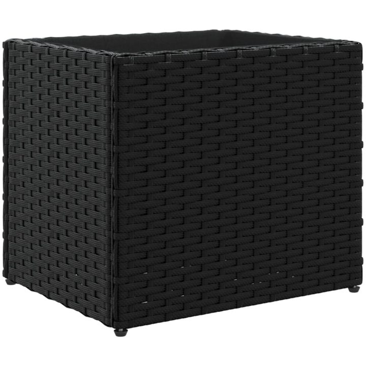 Odlingslådor 2 st svart konstrotting vidaXL 36 x 30 x 32 cm – bild 5