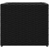 Odlingslådor 2 st svart konstrotting vidaXL 36 x 30 x 32 cm – miniatyr 6