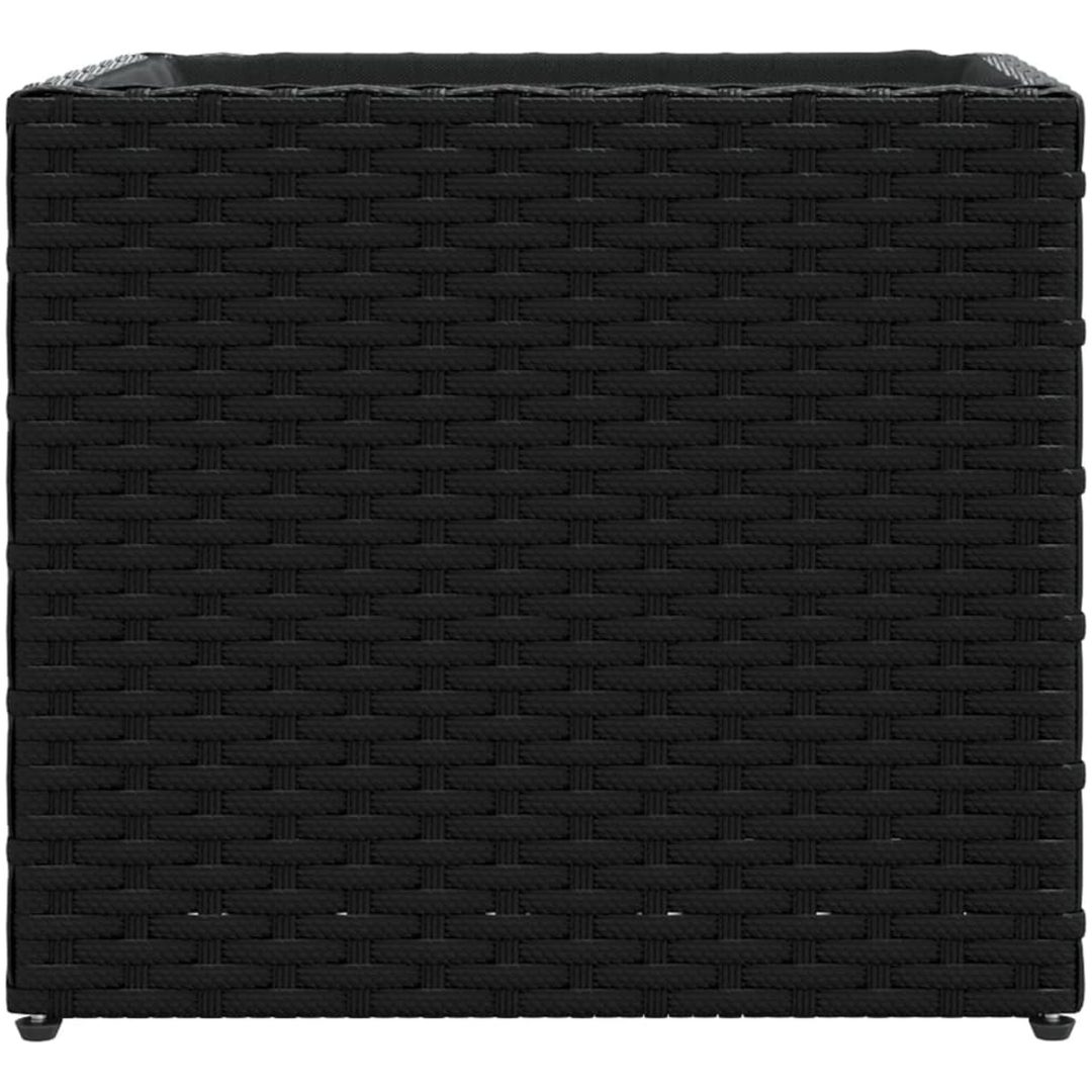 Odlingslådor 2 st svart konstrotting vidaXL 36 x 30 x 32 cm – bild 6