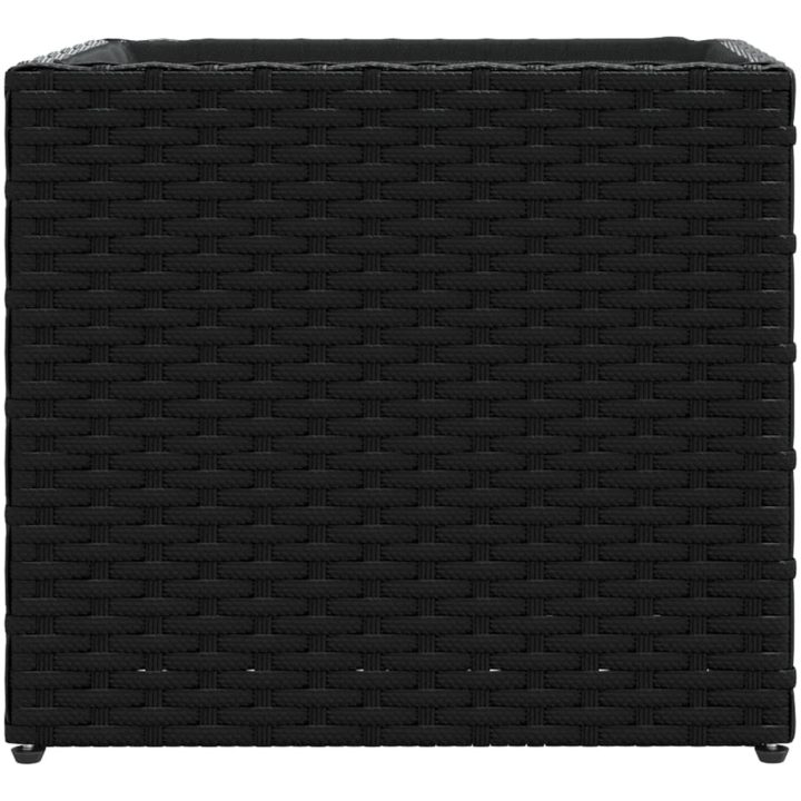Odlingslådor 2 st svart konstrotting vidaXL 36 x 30 x 32 cm – bild 6