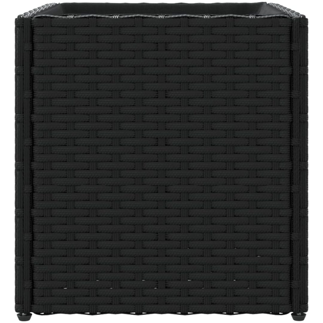 Odlingslådor 2 st svart konstrotting vidaXL 36 x 30 x 32 cm – bild 7