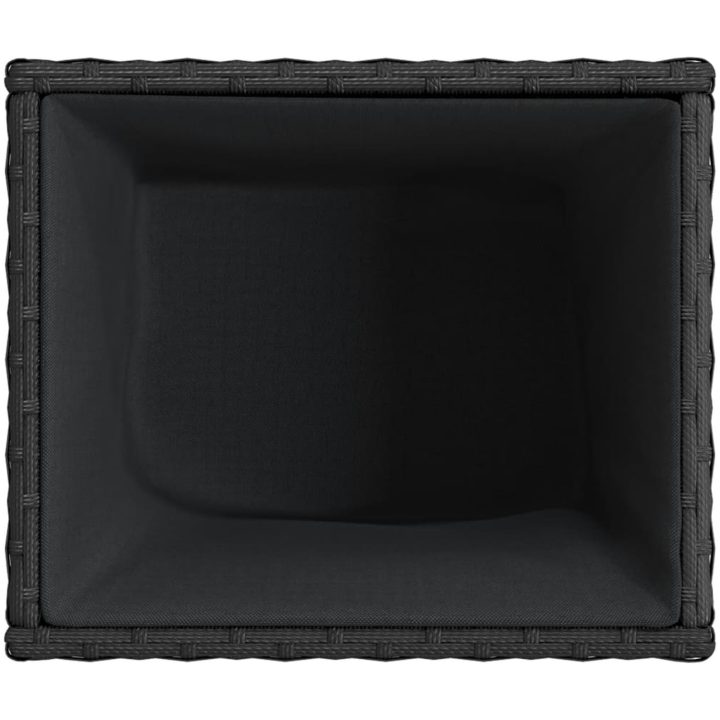 Odlingslådor 2 st svart konstrotting vidaXL 36 x 30 x 32 cm – bild 9