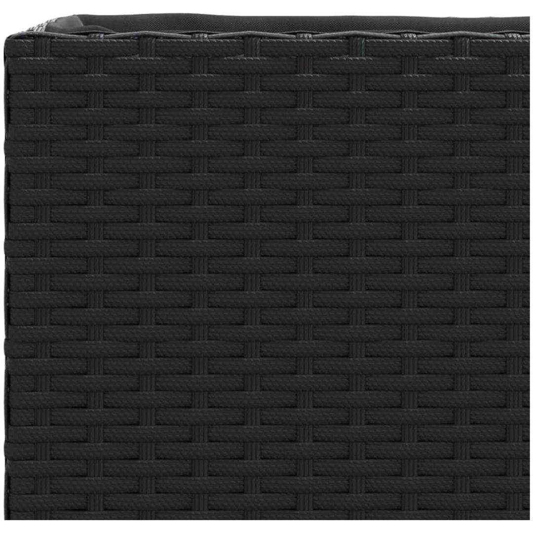 Odlingslådor 2 st svart konstrotting vidaXL 36 x 30 x 32 cm – bild 10