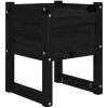 Odlingslådor 2 st Svart massiv furu vidaXL 40 x 40 x 52.5 cm – miniatyr 4