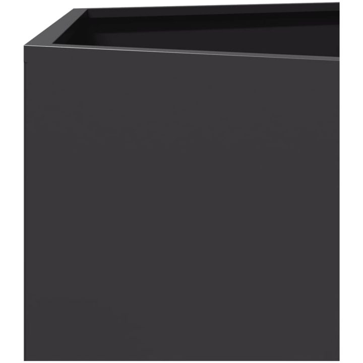 Odlingslådor 2 st svart sexkantig stål vidaXL 46 x 40 x 45 cm – bild 10