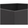 Odlingslådor 2 st svart stål vidaXL 42 x 40 x 39 cm – miniatyr 8
