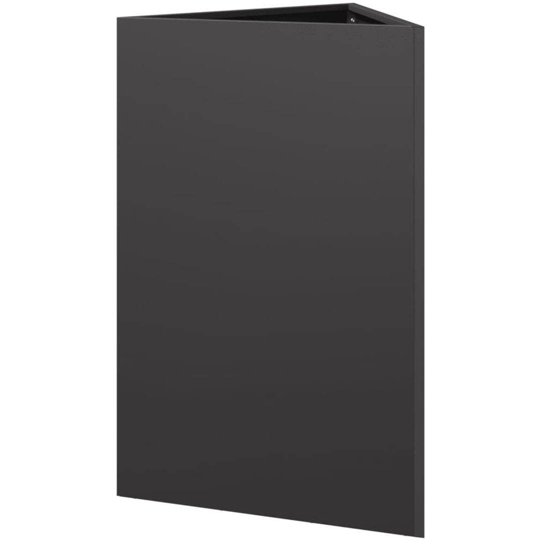 Odlingslådor 2 st svart triangulär stål vidaXL 50 x 43 x 75 cm – bild 8