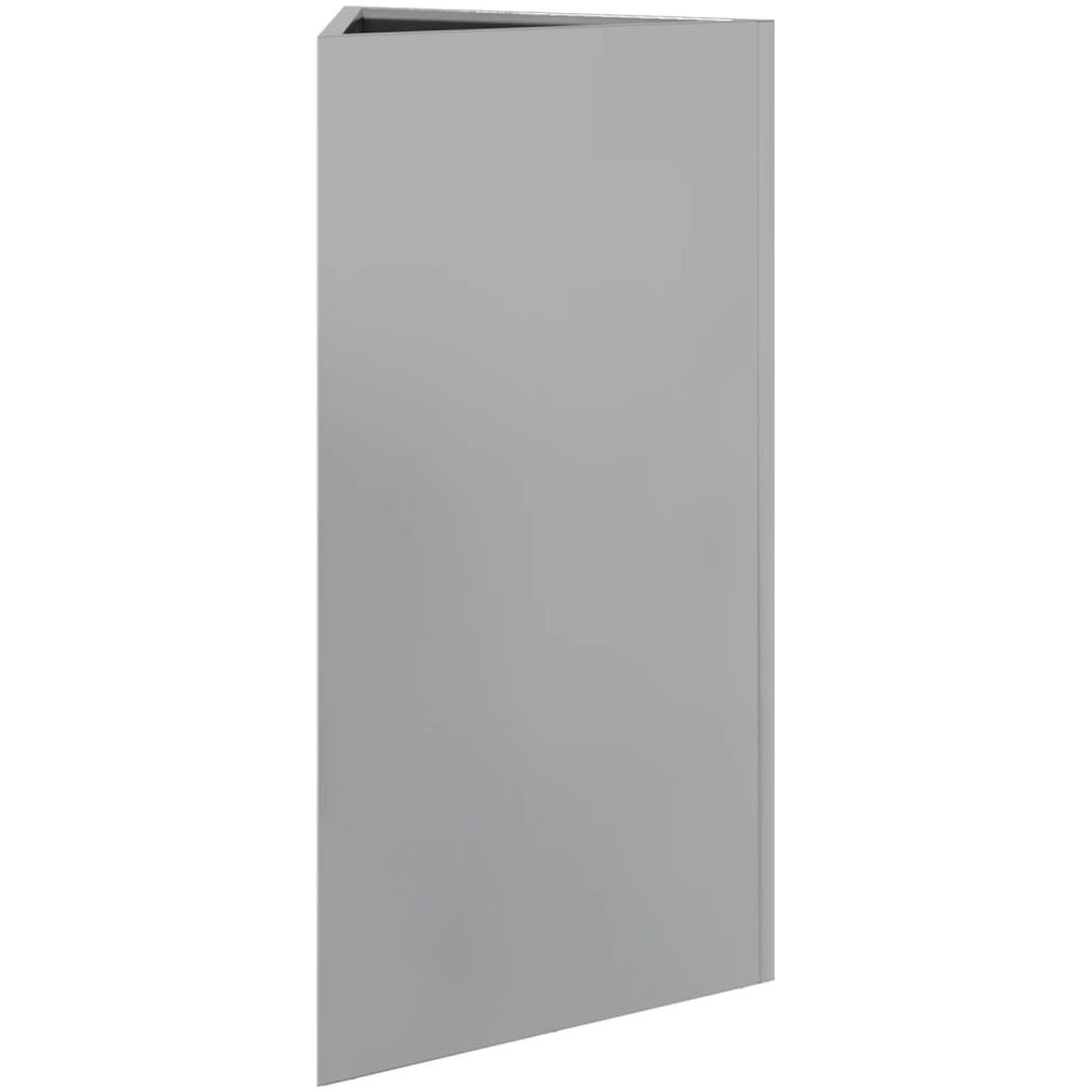 Odlingslådor 2 st triangulär galvaniserat stål vidaXL 40 x 34.5 x 70 cm – bild 6