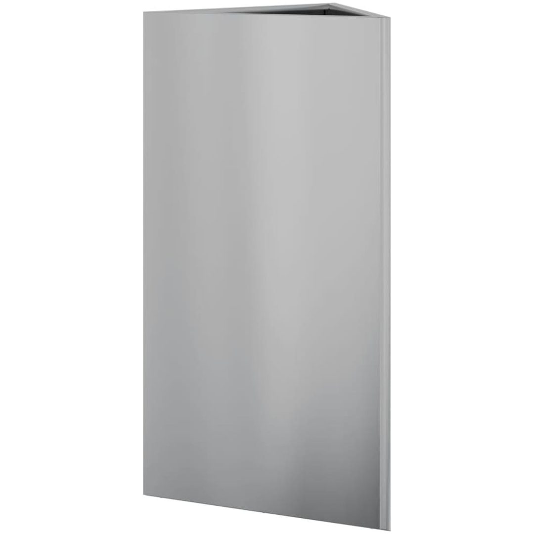 Odlingslådor 2 st triangulär galvaniserat stål vidaXL 40 x 34.5 x 70 cm – bild 8