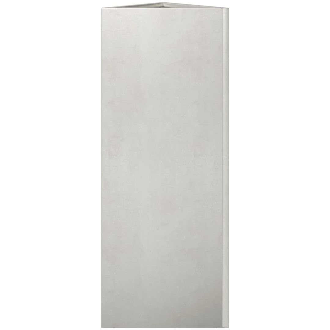 Odlingslådor 2 st triangulär rostfritt stål vidaXL 30 x 26 x 75 cm – bild 7
