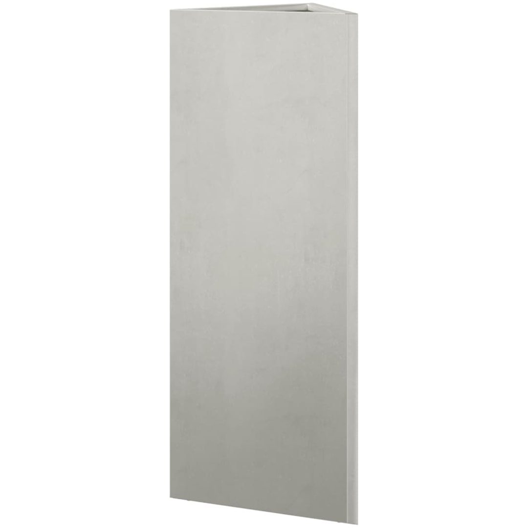 Odlingslådor 2 st triangulär rostfritt stål vidaXL 30 x 26 x 75 cm – bild 8