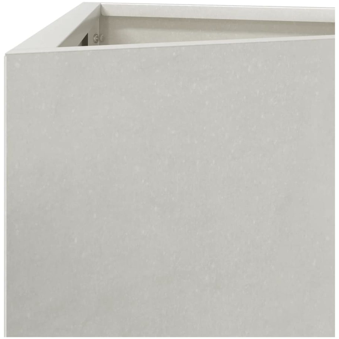 Odlingslådor 2 st triangulär rostfritt stål vidaXL 30 x 26 x 75 cm – bild 9