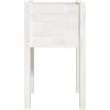 Odlingslådor 2 st vit 40x40x70 cm massiv furu vidaXL – miniatyr 5