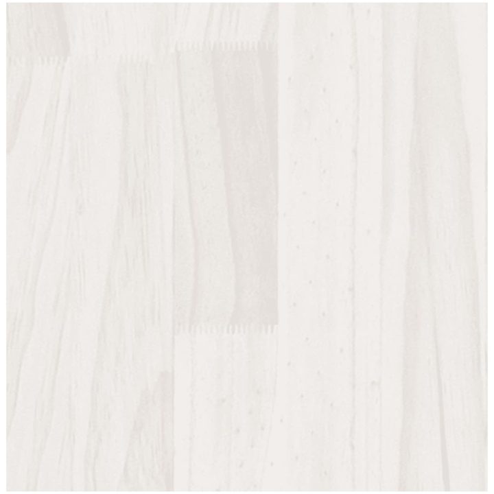Odlingslådor 2 st vit 40x40x70 cm massiv furu vidaXL – bild 7