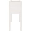 Odlingslådor 2 st vit 70x31x70 cm massiv furu vidaXL – miniatyr 5