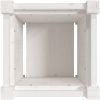 Odlingslådor 2 st vit massiv furu vidaXL – miniatyr 9